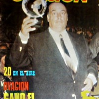 "Pocho" Rospilgiosi en portada de revista "Ovación"-1984