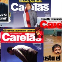 Las mejores portadas de Caretas de los años 1995-2001.